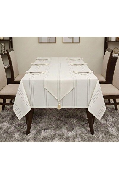 Colber Dertsiz Masa Örtüsü Seti 12 Kişilik