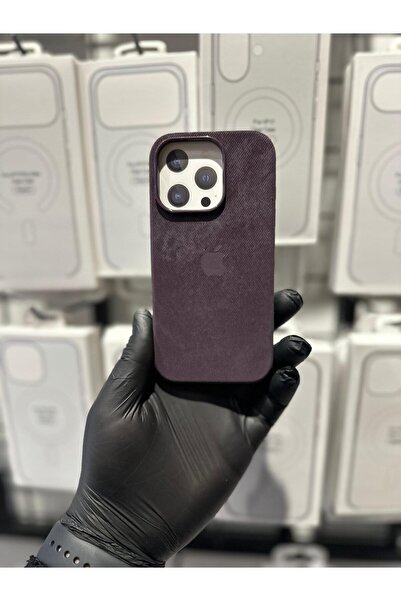 iPhone 16 Pro Premium Logolu Süet Kılıf Ultra Koruma, Soft Touch Mat Yüzey Kamera Çerçeveli