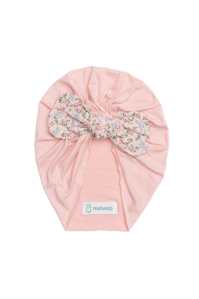 melvelo Turban pentru bebeluși cu fundă, poliester, Melvelo, Flower - Blossom...