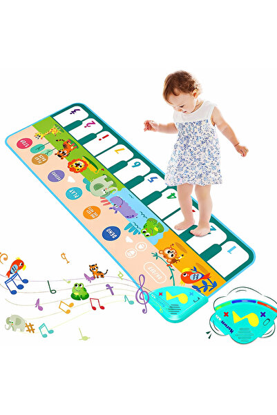 AT Performance Covoraș muzical educativ pentru copii – Pian interactiv cu sun...