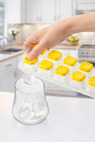 sonnenflügel 3'lü Set Silikon Tabanlı Kapaklı Buzluk Seti – Bas Çıkar Hijyeni...