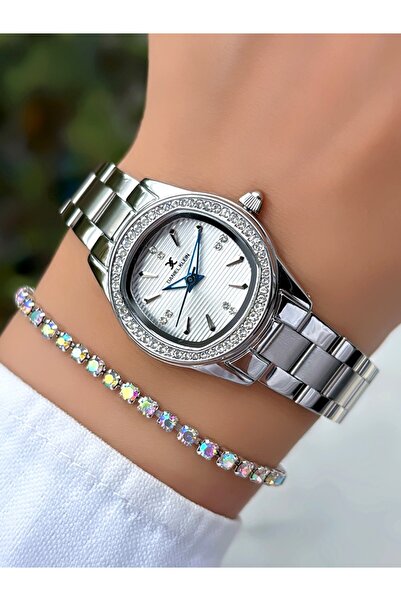 Daniel Klein New Season Steel Strap Women's Wristwatch - Gold Color - with Br...