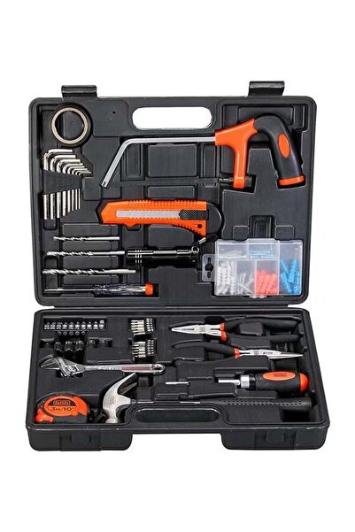 Black&Decker Black & Decker 108-Piece Tool Set for Home and Office - Orange/B...