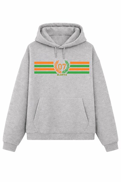 Rabona Fashion Alanya 07 City Series Crew Neck Sweatshirt / Hooded Hoodie (Op...
