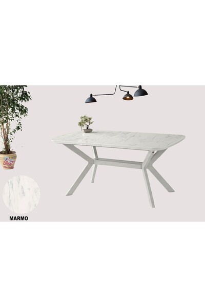 Sweet Home Masa Sandalye Anka Açılır Mdf Masa Tesla Metal Ayak Mutfak,Salon,Y...