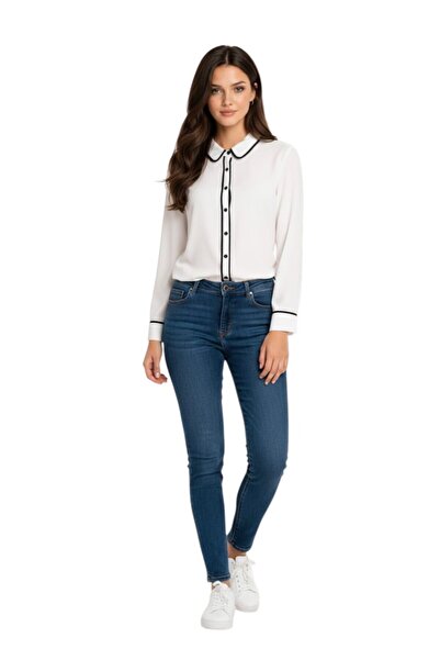 Batik Women's Chiffon Shirt 25022