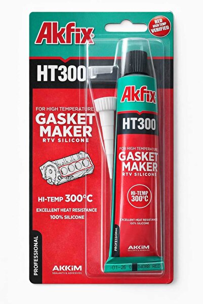 Akfix HT300 SIVI CONTA YÜKSEK ISIYA DAYANIKLI TÜP SİLİKON