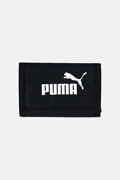 Puma Men Brand Logo Wallet, Black