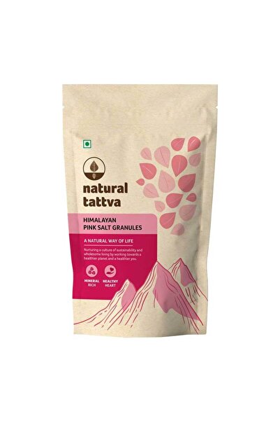 Organic Tattva بلورات ملح الهيمالايا الوردي الخشن (1 كجم)