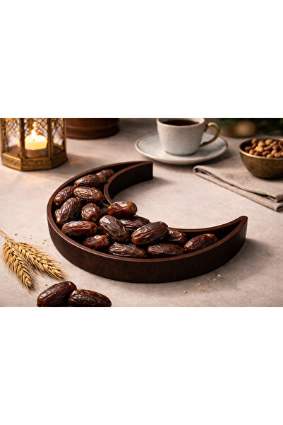 Mayah Concept Ay Şeklinde Sunum Tabağı