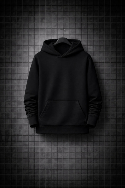 metsawear 3 Threaded Slim Fit Hooded Sweatshirt with Premium Kangaroo Pocket ...