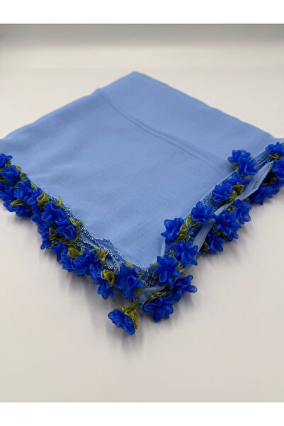 Şatilli Handmade İğne oyalı ve kurdele oyalı el emeği yazma 100x100 dört kena...