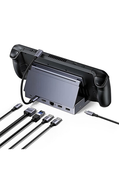 Ugreen Докинг станция HDMI, USB, Type-C, RJ45, PD100W