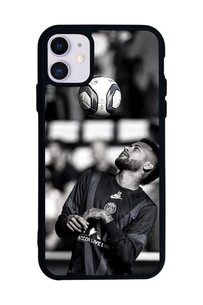 BGAKSESUAR iPhone 11 Uyumlu Neymar Tasarımlı Glossy Premium Kılıf