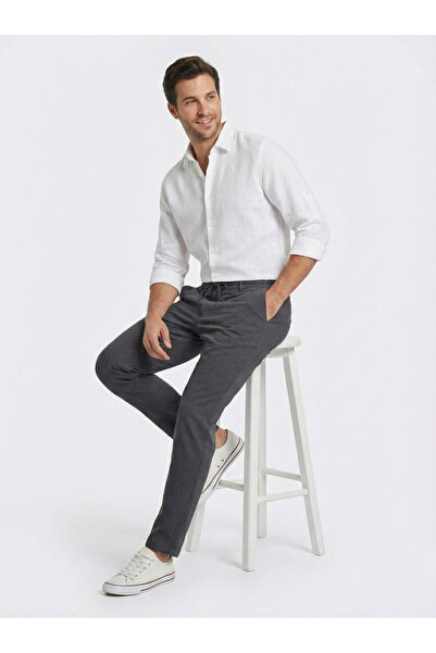 dcn giyim 1985 Men's Slim Jogger with Elastic Waist-6007