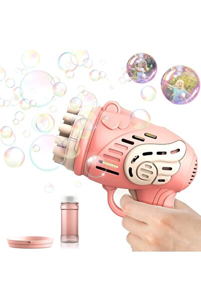 zola Pistol de facut baloane de sapun, solutie inclusa, alimentare baterii, p...