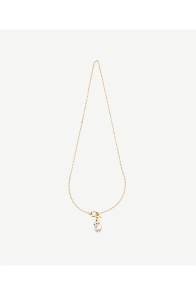 Yargıcı İnci Detaylı Kolye