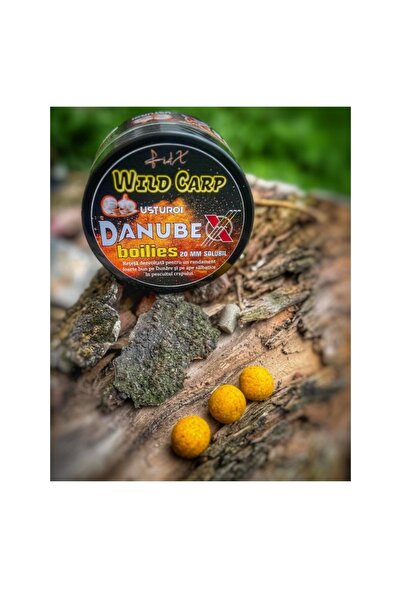 FeederX Boilies Solubil Wild Carp Usturoi 20 mm,