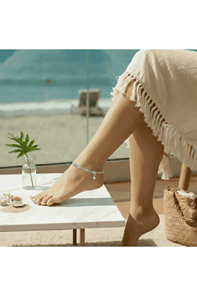 NJOYSİLVER 925 Ayar Fil Figürlü Gümüş Halhal – Minimal ve Şık Tasarım