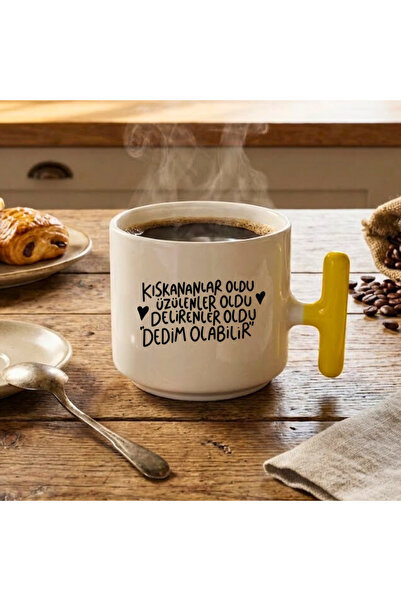 Finka Dekor كوب سيراميك مطبوع عليه عبارة "Those Who Are Envious Become Those ...