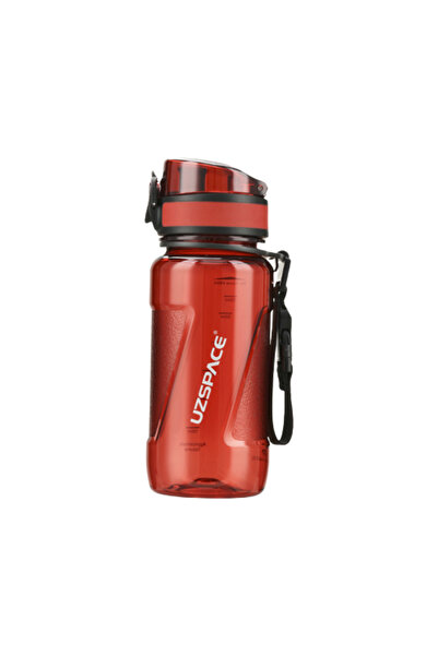 Uzspace Stylish Unique Bottle 440 ml 6054 - Red