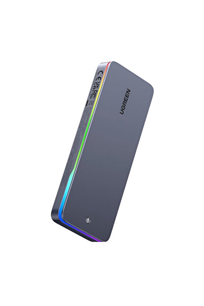 Ugreen SSD Enclosure, M.2 NVMe/SATA Ugreen, 20Gbps, Black