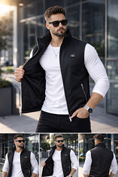Boymen Su Geçirmez Erkek Yelek premium Elyaflı yelek