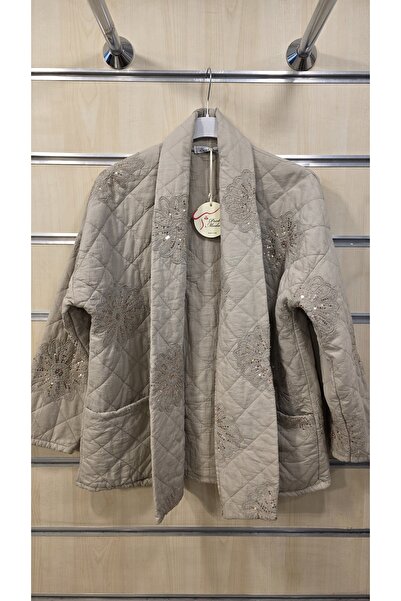 Park Moda Women's Jacket with Sequin Embroidery