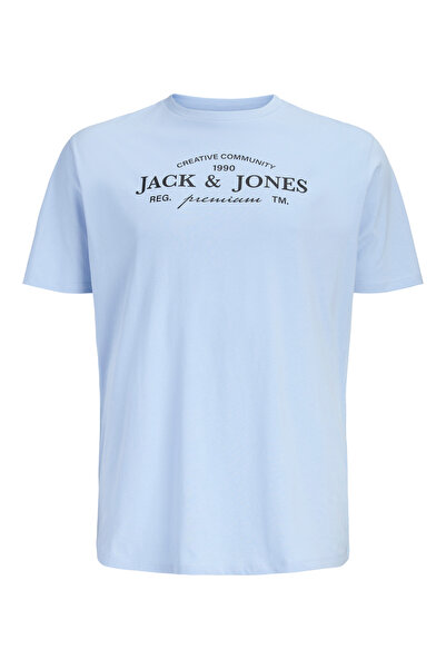 Jack & Jones Jack Jones Jprblakevin Ss Tee Fst Pls Muška Plava Majica veće ve...