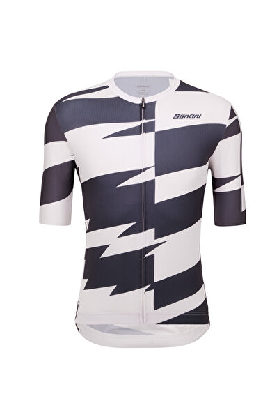 Santini Tricou ciclism barbati Furia Smart-Alb/Bleumarin-S