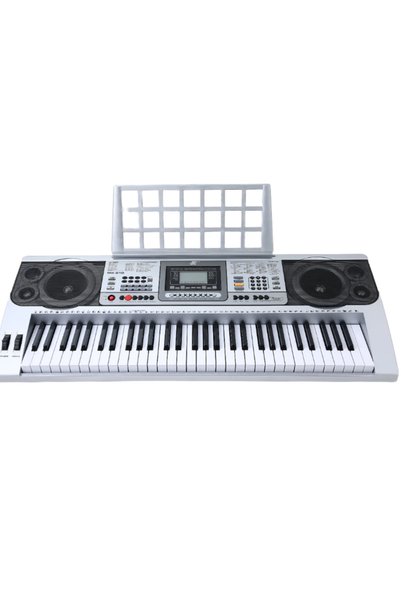 AT Performance Orgă electronică MK-810 cu 61 de clape, afișaj LCD și funcție USB