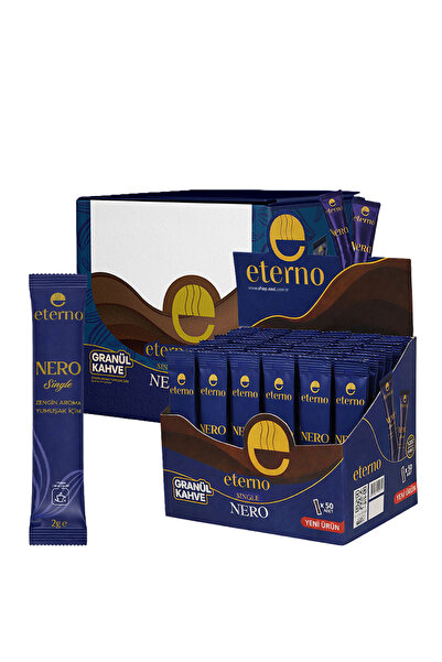 Eterno Nero Single Granül Kahve 2g - 50'li Paket