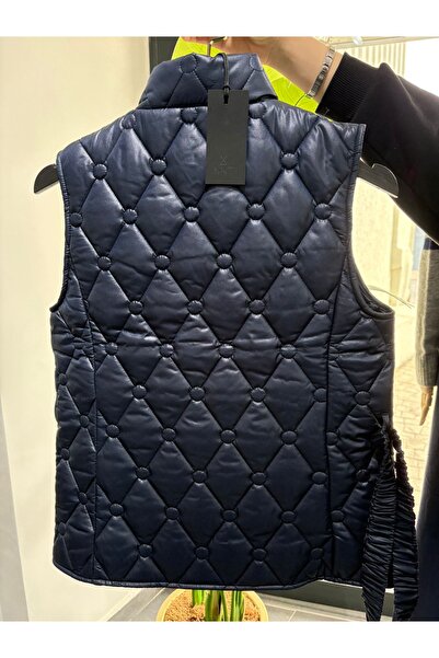 Xint Kemerli Lacivert Yelek