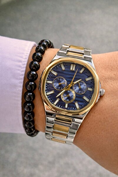 Tisaati Premium Luxury Eşref Tek Special Design Series Metal Cord Men's Wrist...