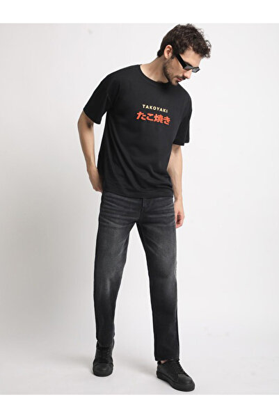 Bene Kleed By Styli بنطلون جينز رجالي مريح وباهت اللون