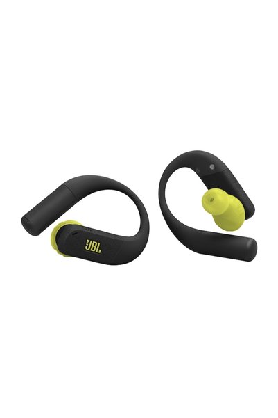JBL Casti sport in-ear JBL Endurance Peak 4, True Wireless, Noise Cancelling, IP68, 6 Microfoane, Redare pana la 48 h, Negru/Lime
