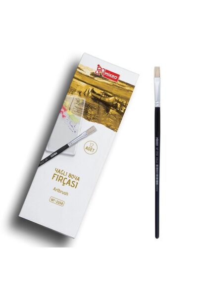 Mikro Oil Paint Brush No:0 Piece