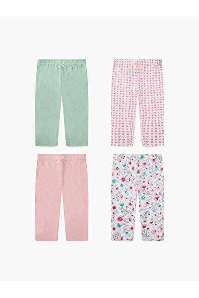 Mother's Choice By Styli Pack of 4 - Soft 100% Cotton Baby Pants