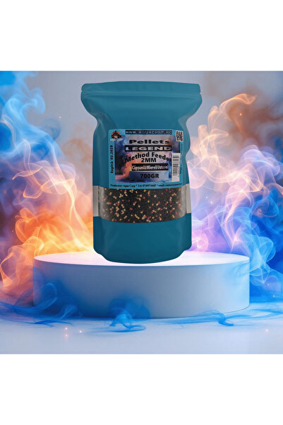Aqua Pelete 2mm AquaCarp LEGEND Method Feeder Căpșuni&Miere&Usturoi 700GR
