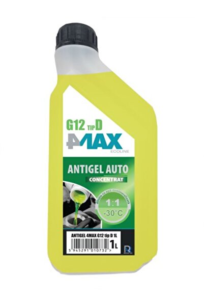 4Max Concentrat galben Antigel G12 / G30 Renault 1L