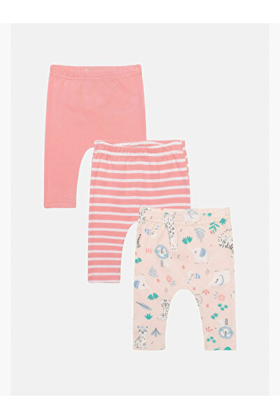 Infancie By Styli Pack of 3 - Baby Soft Cotton Stretchable Pants