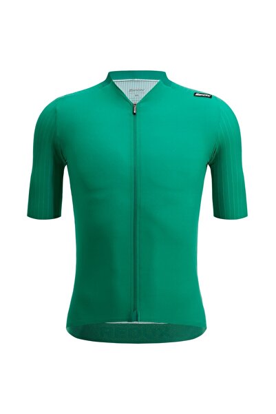 Santini Men's cycling jersey Redux Speed-Green-L