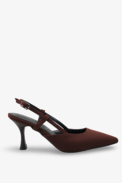 İNNABUTİKK Sape Women's Evening Dress Shoes - Brown Nubuck