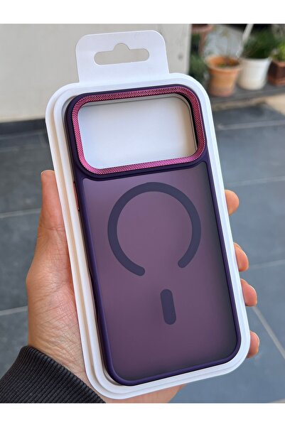 EDELFU متوافق مع iPhone 17 PRO MAX - غطاء سيليكون مات ماج سيف مع إطار كاميرا ...