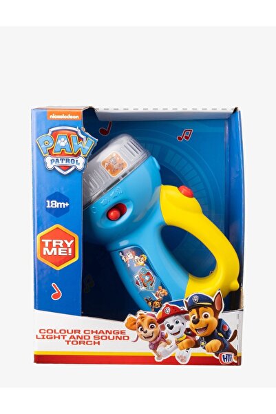 HTI PAW PATROL - Lanternă multicoloră cu sunete din seria Paw Patrol, Galben/...