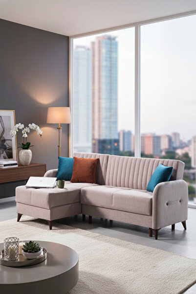 nikshop PERA KÖŞE TAKIMI KREM