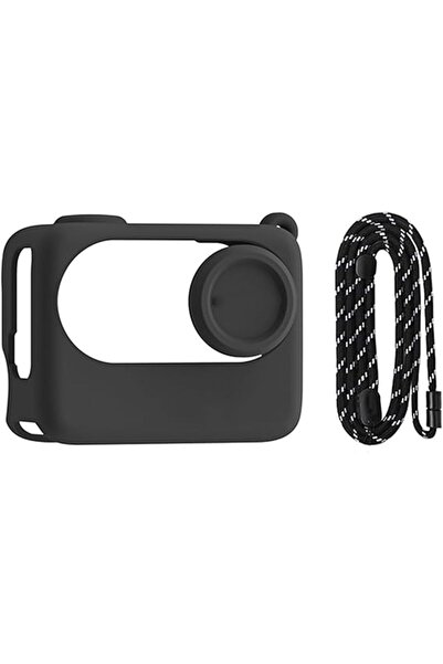 The Bros Silicone Protective Case with Lens Cap and lanyard Compatible for In...