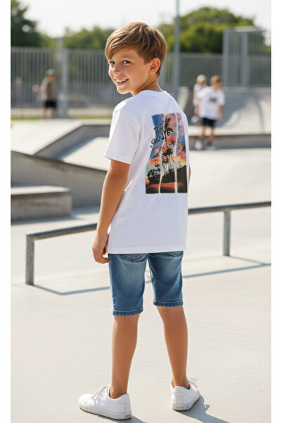 Edelweiss Back Printed T-Shirt