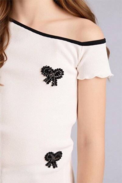 DeFacto Дівчача футболка G7595A8/WT34 WHITE