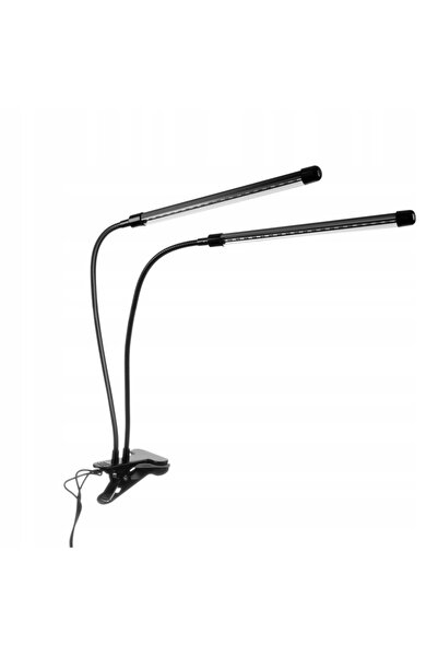 zola Лампа за растеж на растения с 2 пръчки, 40 LED, 2 цвята, наклон 180°, щи...